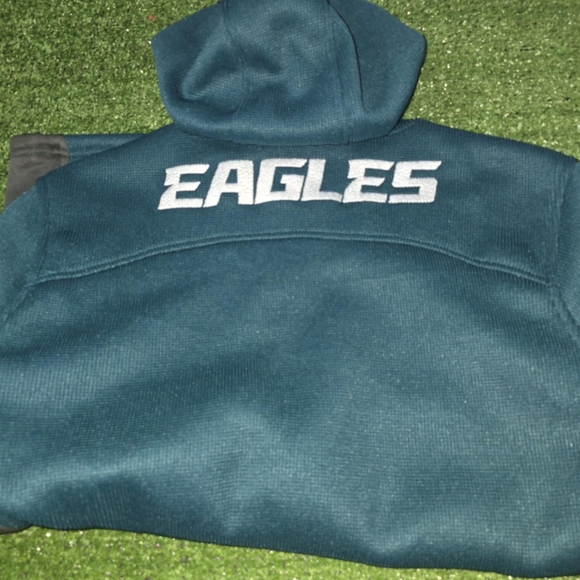 NFL Philadelphia Eagles Hooded Jacket Size L - Picture 2 of 3